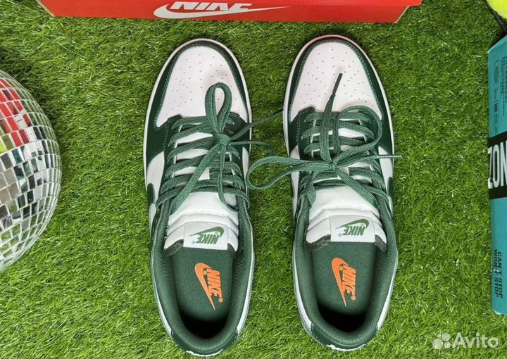 Nike dunk low green оригинал