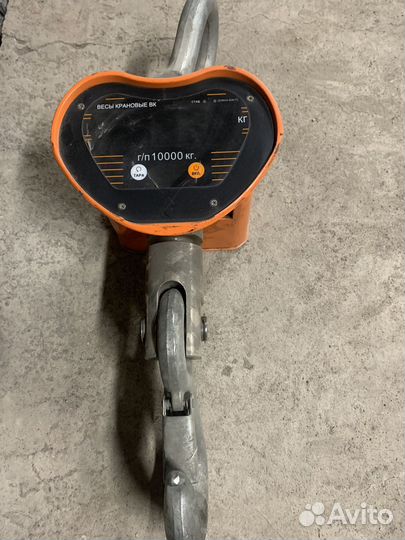 Весы крановые 10т