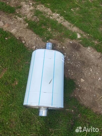 Бак на трубе для печи 70 литров