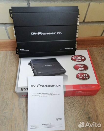 Усилитель 4 канальный