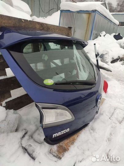 Крышка багажника дверь Mazda 3 BL Мазда 3 бл