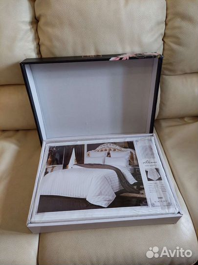 Белье постельное сатин евро