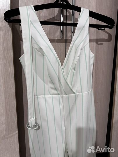 Комбинезон женский с широкими брюками