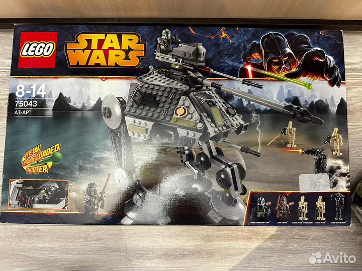 Lego Star Wars Шагающий танк AT-AP 75043