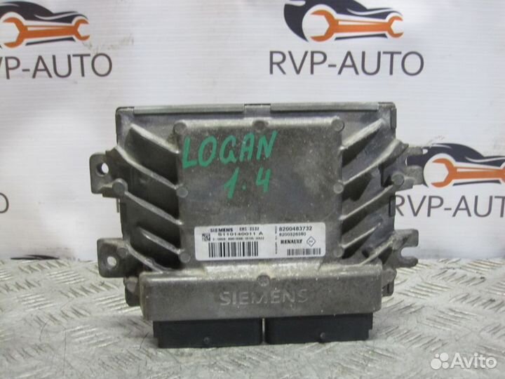 Блок управления двигателя Renault Logan 1.4 K7J710