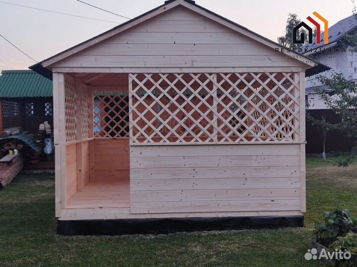 Беседка открытая 3х3
