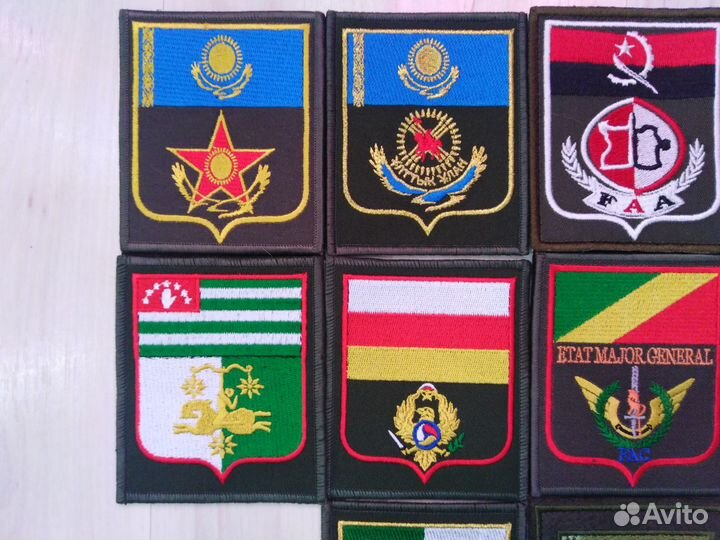 Нашивки шевроны иностранных курсантов (слушателей)