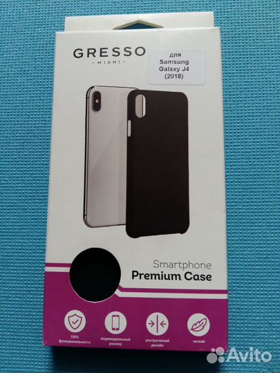 Чехол для samsung Galaxy J4 (2018) 4 цвета