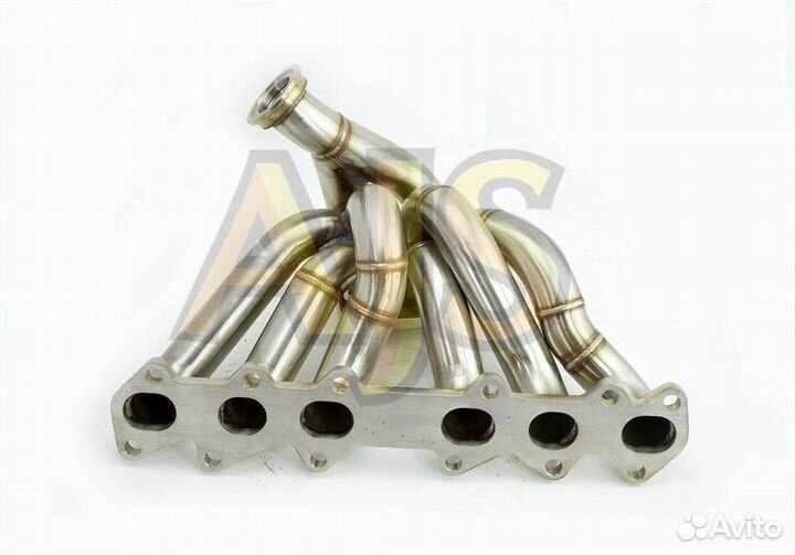 Выпускной коллектор 2jz 3mm T4 twin-scroll тип 3