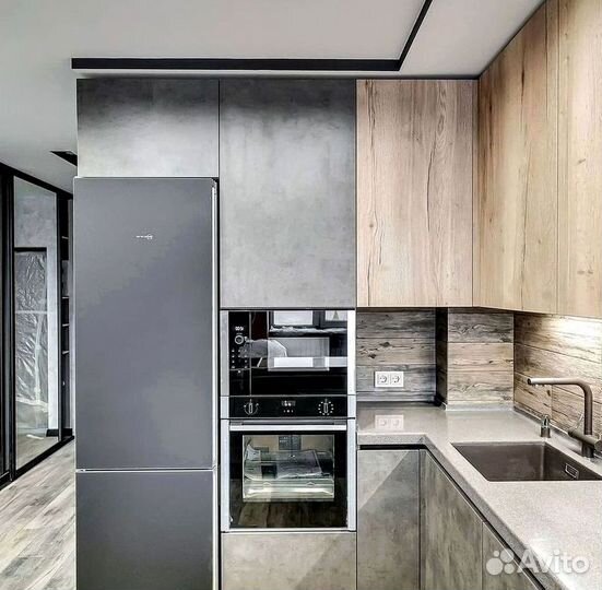 Кухня в стиле хай тек на заказ