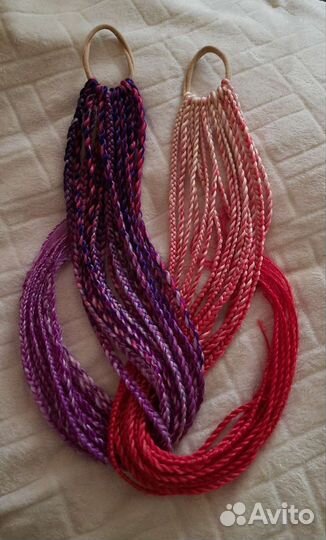 Афрорезинки, хвосты, косы