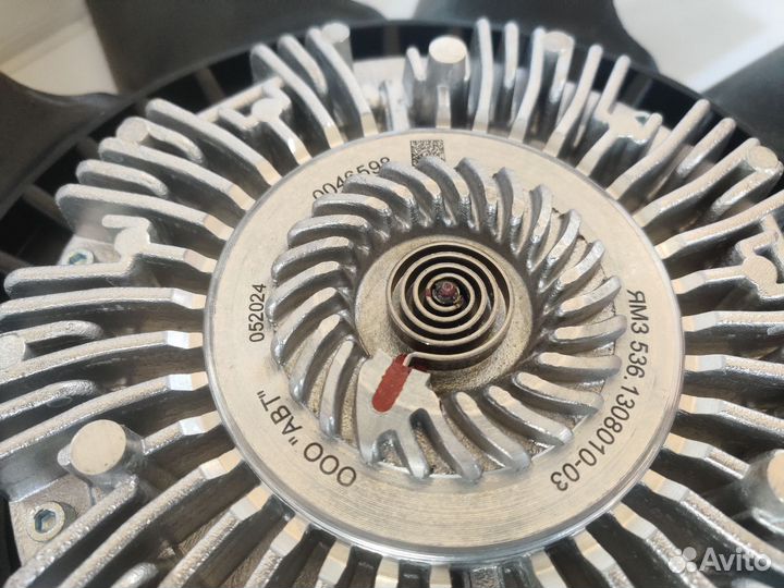 Вентилятор ямз-536 (серия 800, крыл. 650мм) с вязк