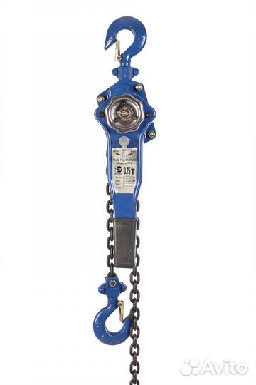 Таль ручная рычажная трр-тршср 0,75т, 3м (тип HSH)