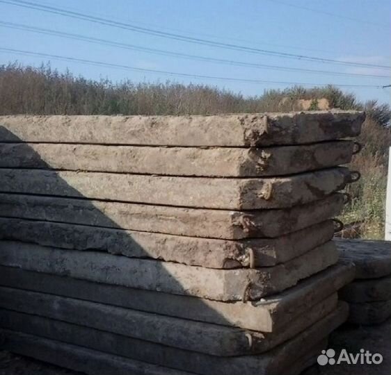 Плиты дорожные 3Х1.5м 1 сорт