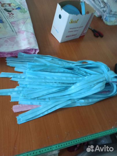 Кедер, рулонная молния 5, бегунок 5, стропа