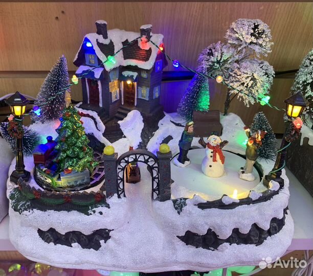 Фигура светодиоидная Поезд 31 x 20 x 23 см