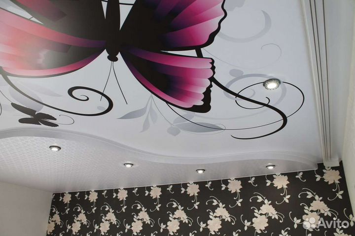Натяжные потолки