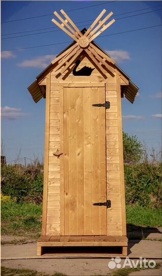 Дачный туалет с установкой SHP794