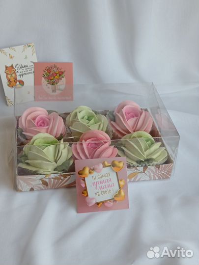 Сладкий букет из зефира