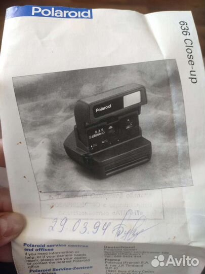 Фотоаппарат polaroid