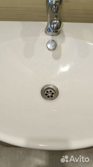 Тумба для ванной бу со смесителем