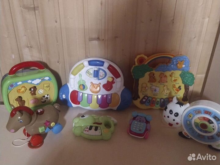 Развивающие игрушки пакетом