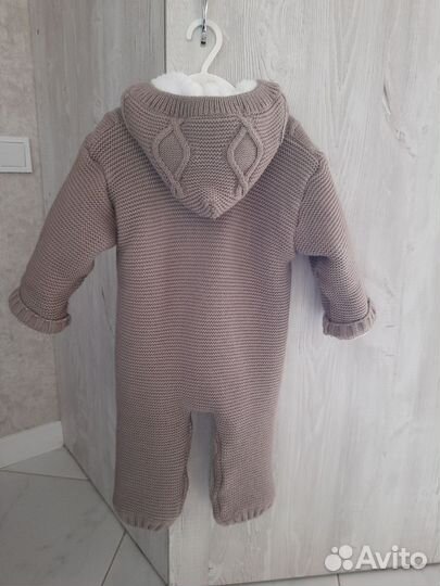 Комбинезон вязаный 74 80