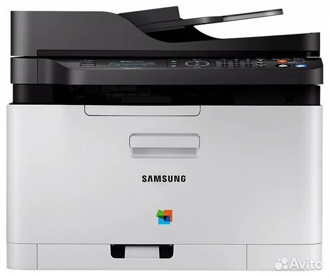 Мфу лазерное Samsung Xpress C480FW, цветн., A4