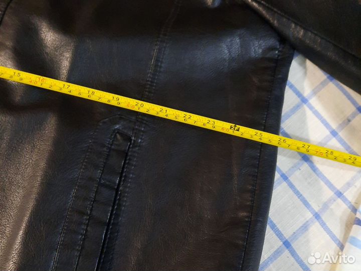 Кожаная куртка мужская 12XL с биркой