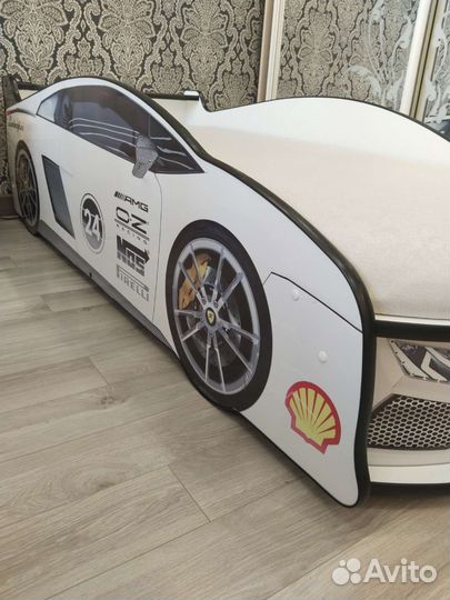 Детская овальная кроватка