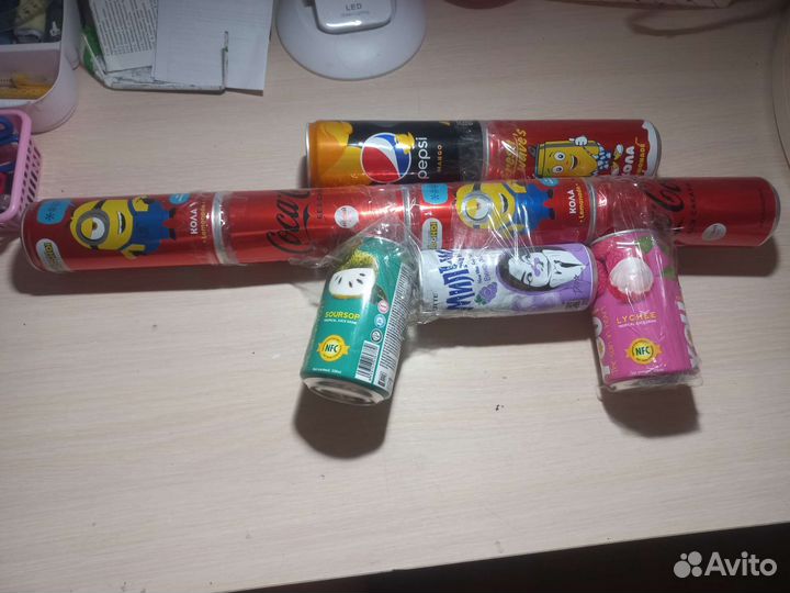 Пистолеты из банок