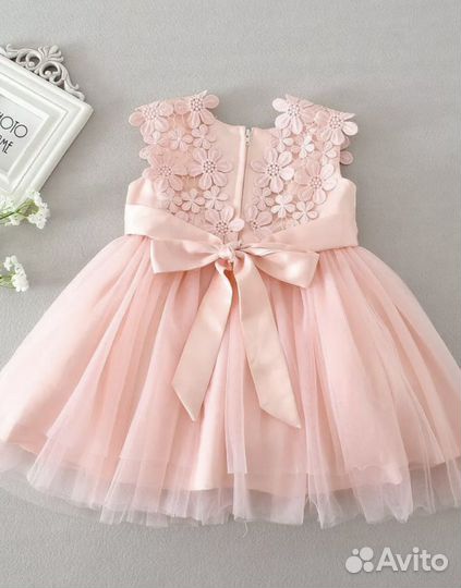 Платье для девочки80-86