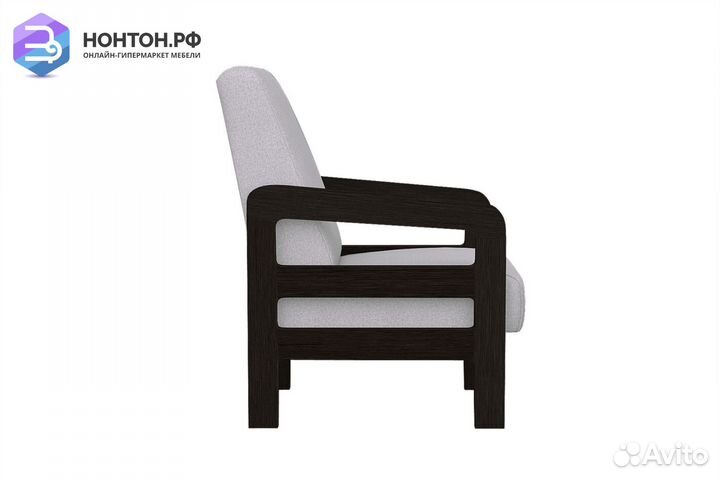 Кресло Вега-34 светло-серое