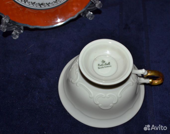 Чашка Eschenbach Bavaria и блюдце waldershof