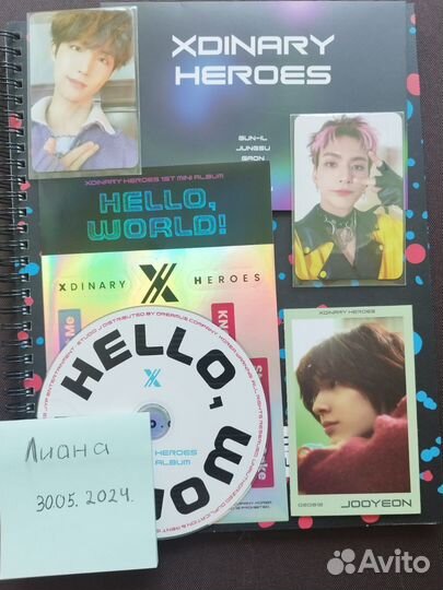 Альбом xdinary heroes hello,world С предзаказом