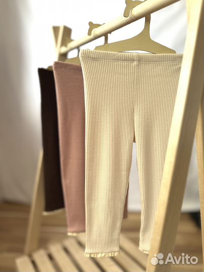 Леггинсы в рубчик детские новые 80 98 104 110 116