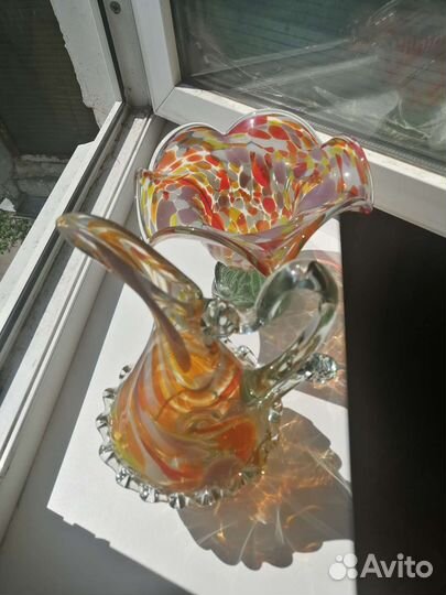 Кувшин(ваза) и салатница(конфетница) ссср(ретро)