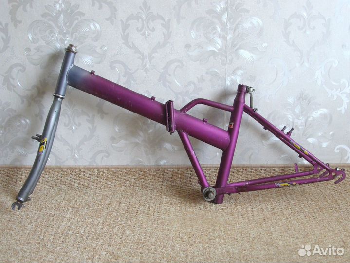 Рама, колесо, седло, тормоза