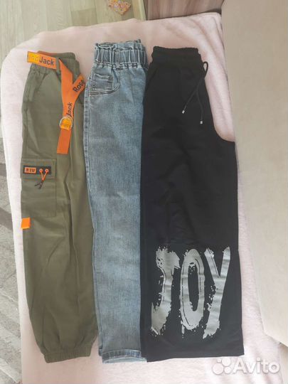 Вещи пакетом на девочку 134-140