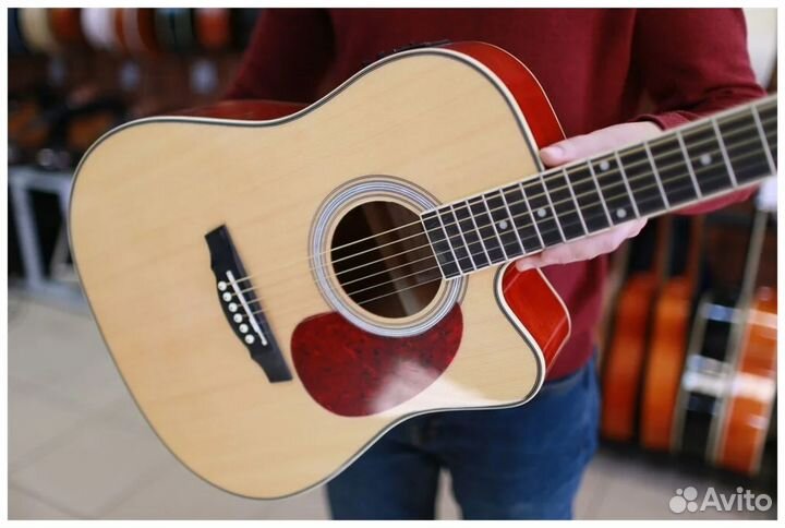 Электроакустическая гитара Naranda + Аксессуары