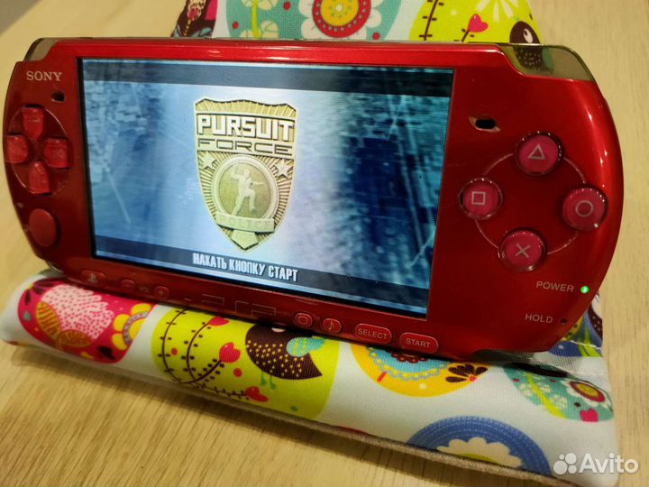 Sony PSP3008 Red128GB Реальные игр