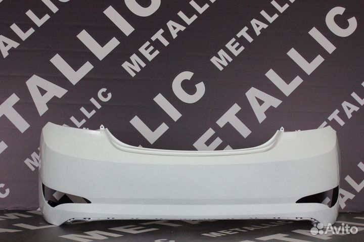 Бампер Hyundai solaris 2014 года / зад. Россия