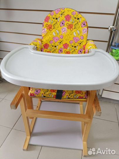 Стульчик для кормления Мишутка новый