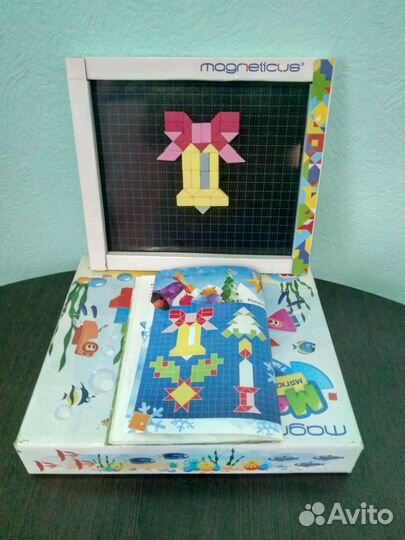 Мозаика 4+, 252 элемента / 7 цветов / 20 этюдов