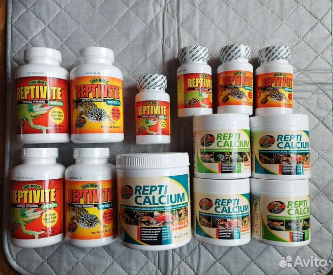 Кальций для рептилий Zoo Med's