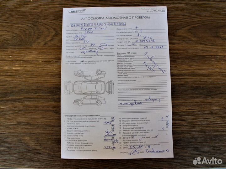 Nissan X-Trail 2.0 CVT, 2020, 161 532 км