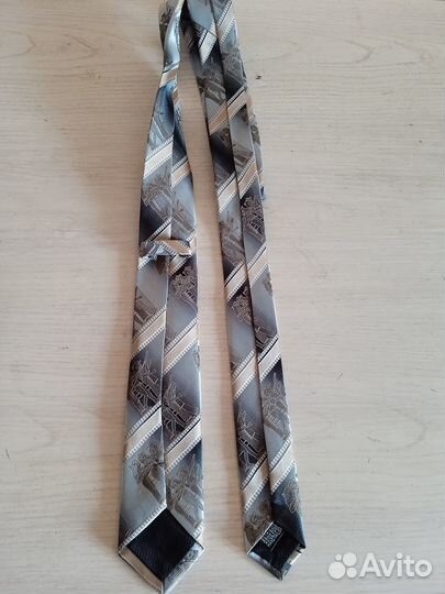 Галстук узкий 6 см шелк