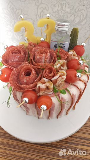 Торт мясной