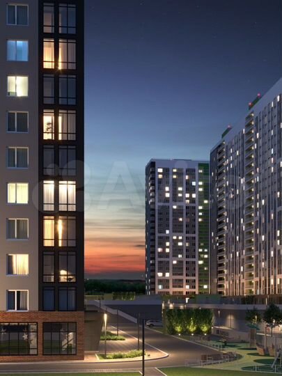 1-к. квартира, 39,8 м², 7/22 эт.