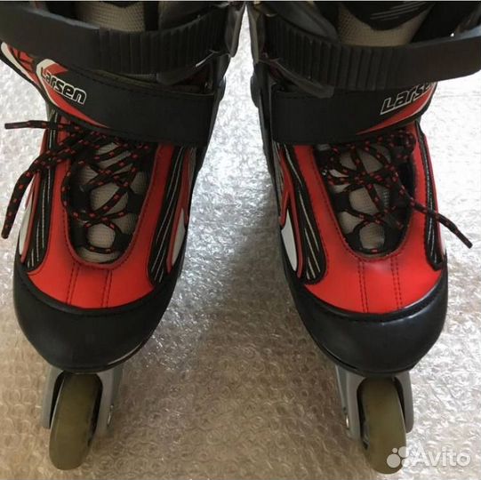 Роликовые коньки детские Larsen Flash RB р(34-37)